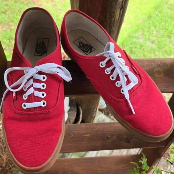 Vans Chili Pepper Red Gumsole Skate Sneaker Mens 11 - Picture 12 of 12